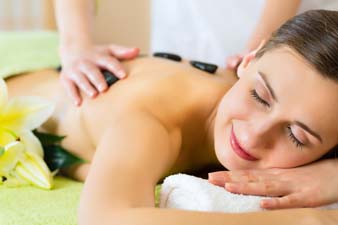 Hot stone massage